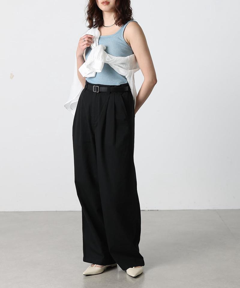 【リバイバル】ラメフライススクエアタンクトップ