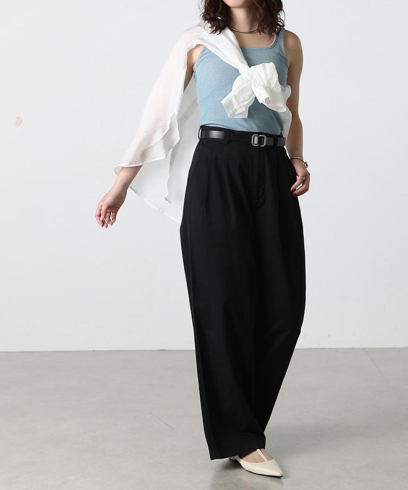 【リバイバル】ラメフライススクエアタンクトップ