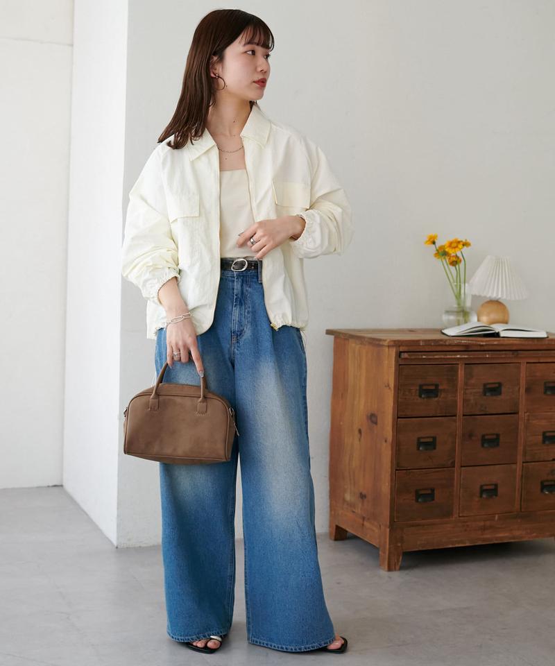 【WEB限定】ナイロンワッシャーブルゾン