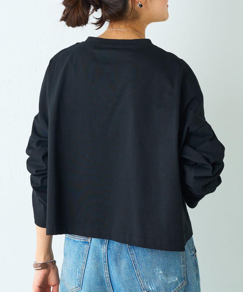 《FRIPIER》クロップドロンTee