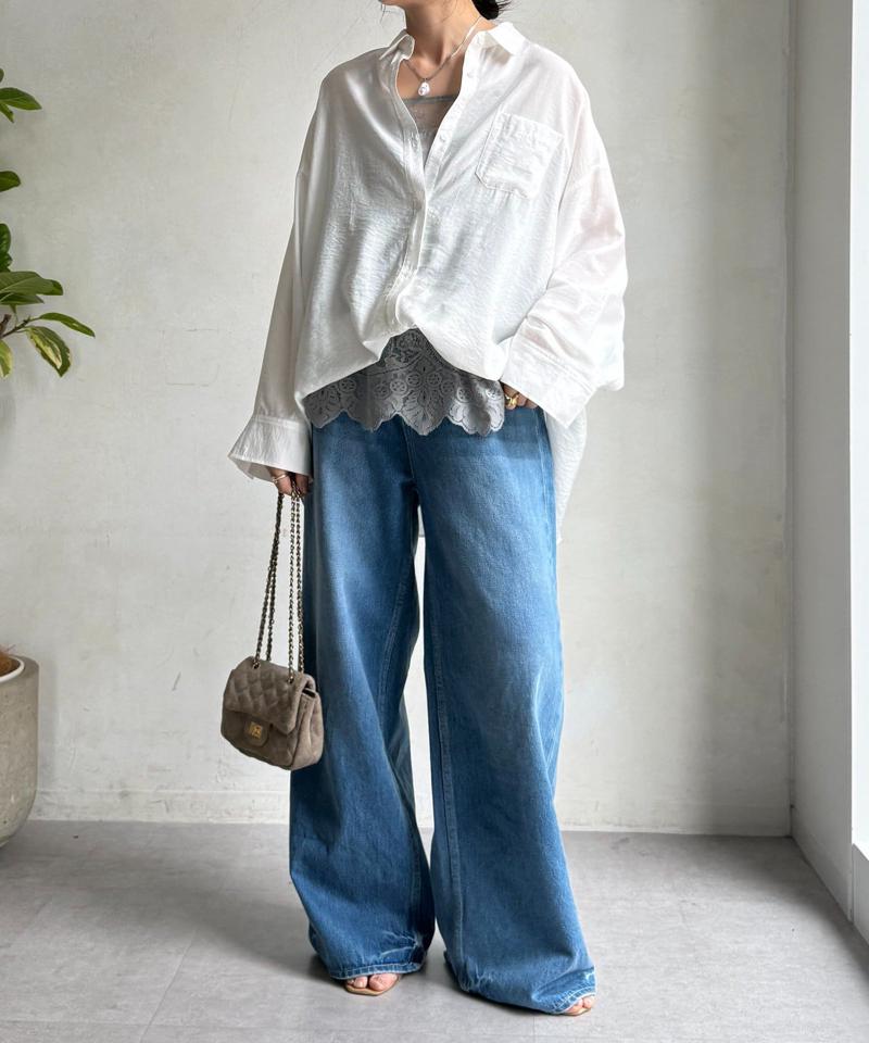 【新色追加】スカラレースキャミ