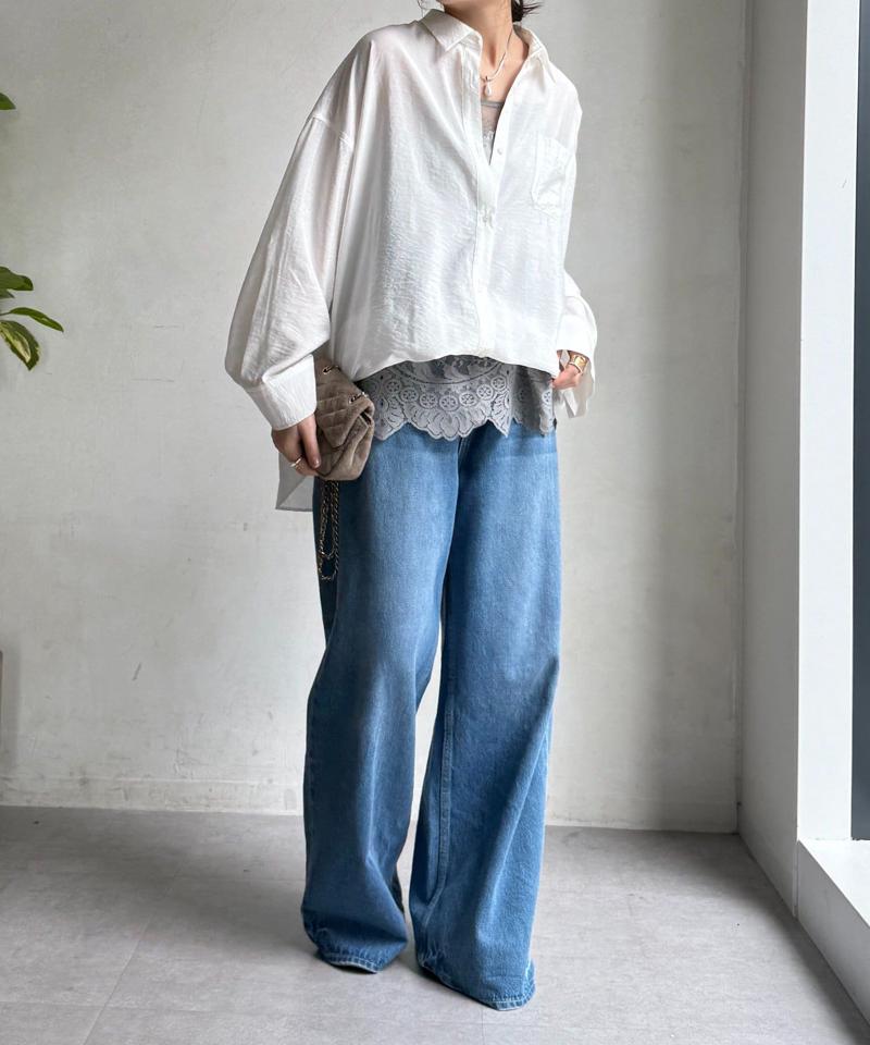 【新色追加】スカラレースキャミ