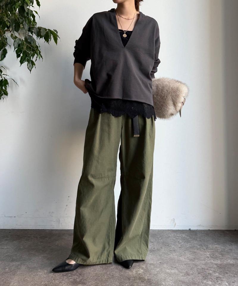 【新色追加】スカラレースキャミ