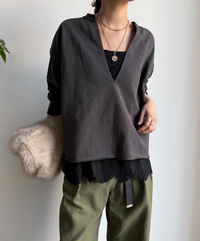 【新色追加】スカラレースキャミ