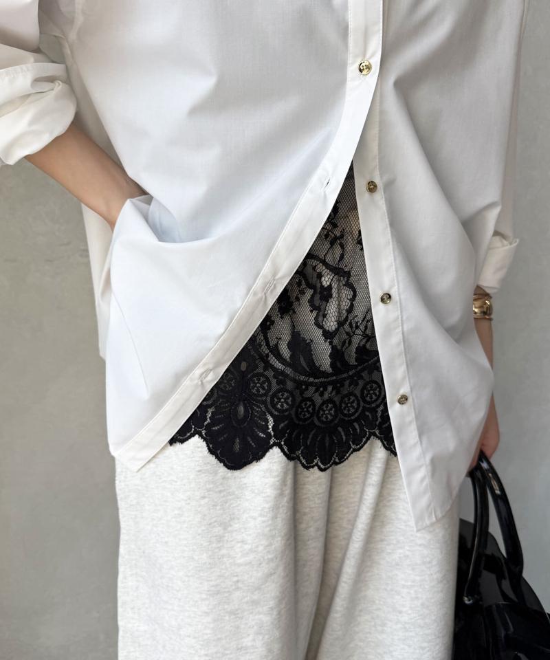 【新色追加】スカラレースキャミ