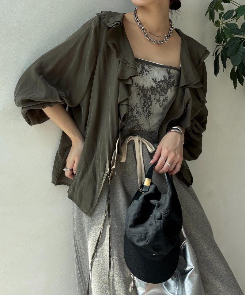 【新色追加】スカラレースキャミ