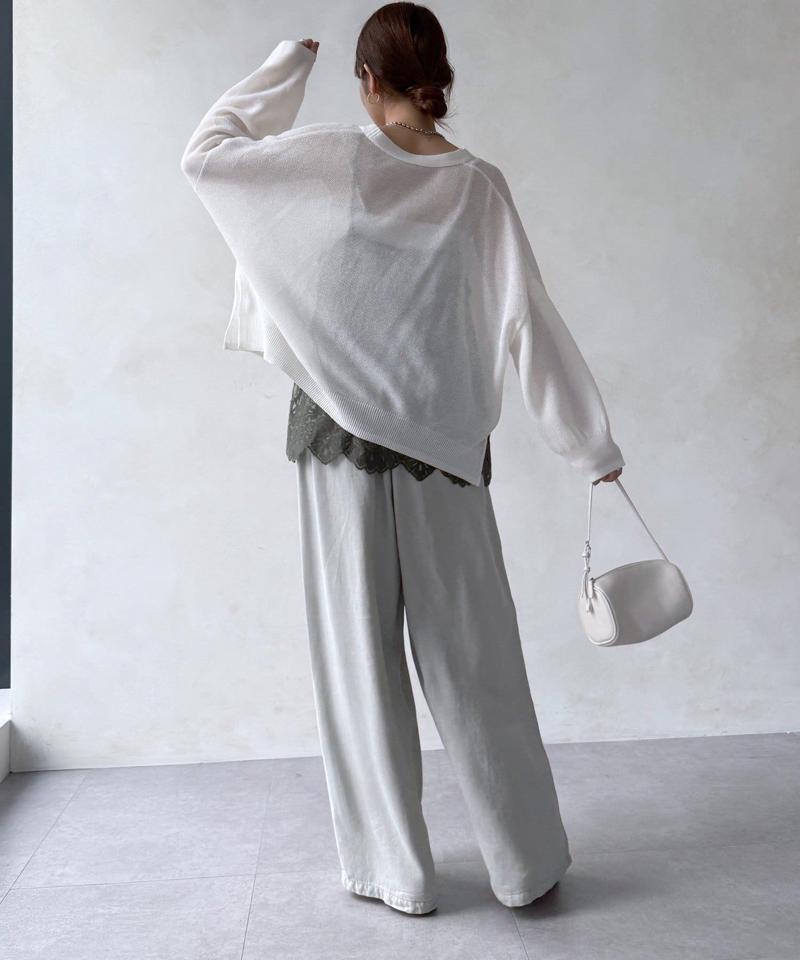 【新色追加】スカラレースキャミ