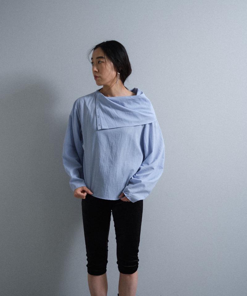 Off shoulder design shirt