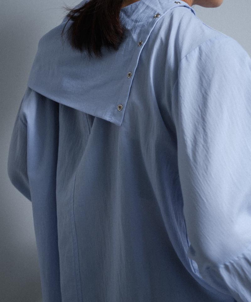 Off shoulder design shirt