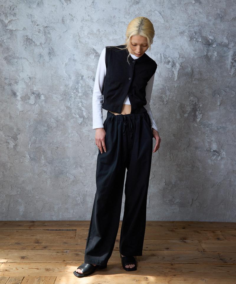 【paradigm】コットンニットコンパクトベスト