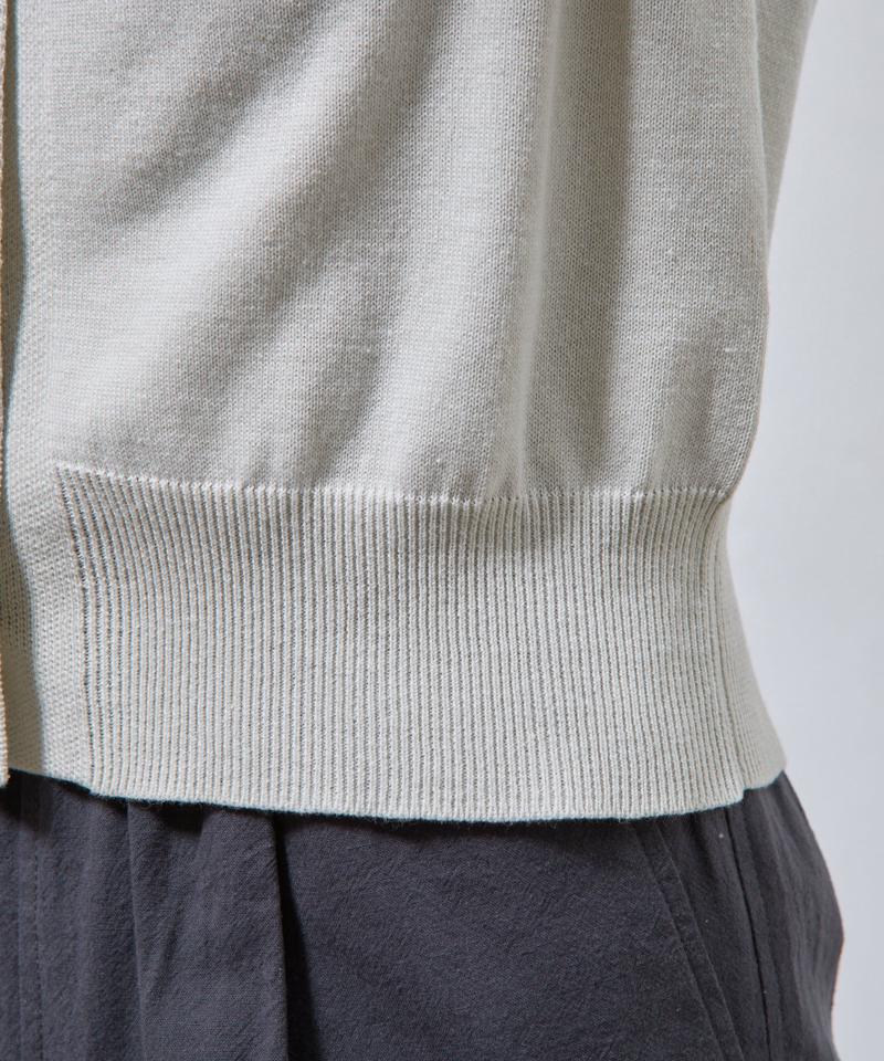 【paradigm】コットンニットコンパクトベスト