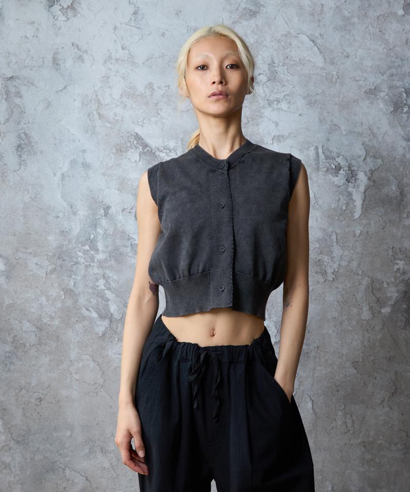 【paradigm】コットンニットコンパクトベスト