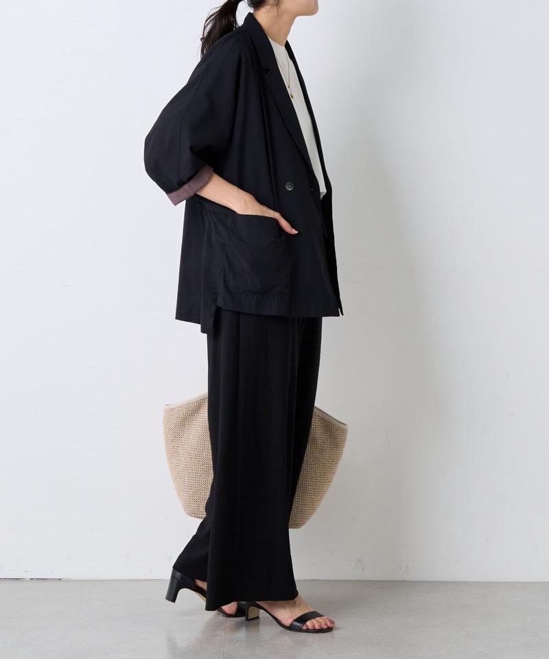 ストレッチジョーゼットパンツ