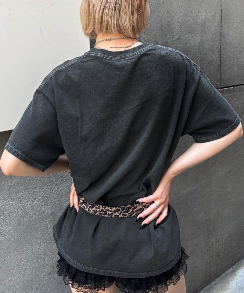 WEB限定/2サイズ【BLESSYOU/ブレスユー】ピグメント刺繍ロゴTEE