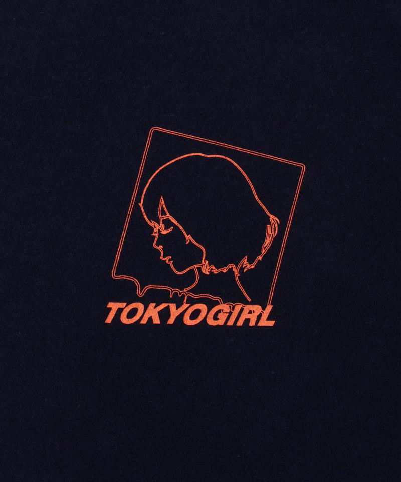 WEB限定/2サイズ【TOKYOGIRL/東京ガール】ロゴTEE