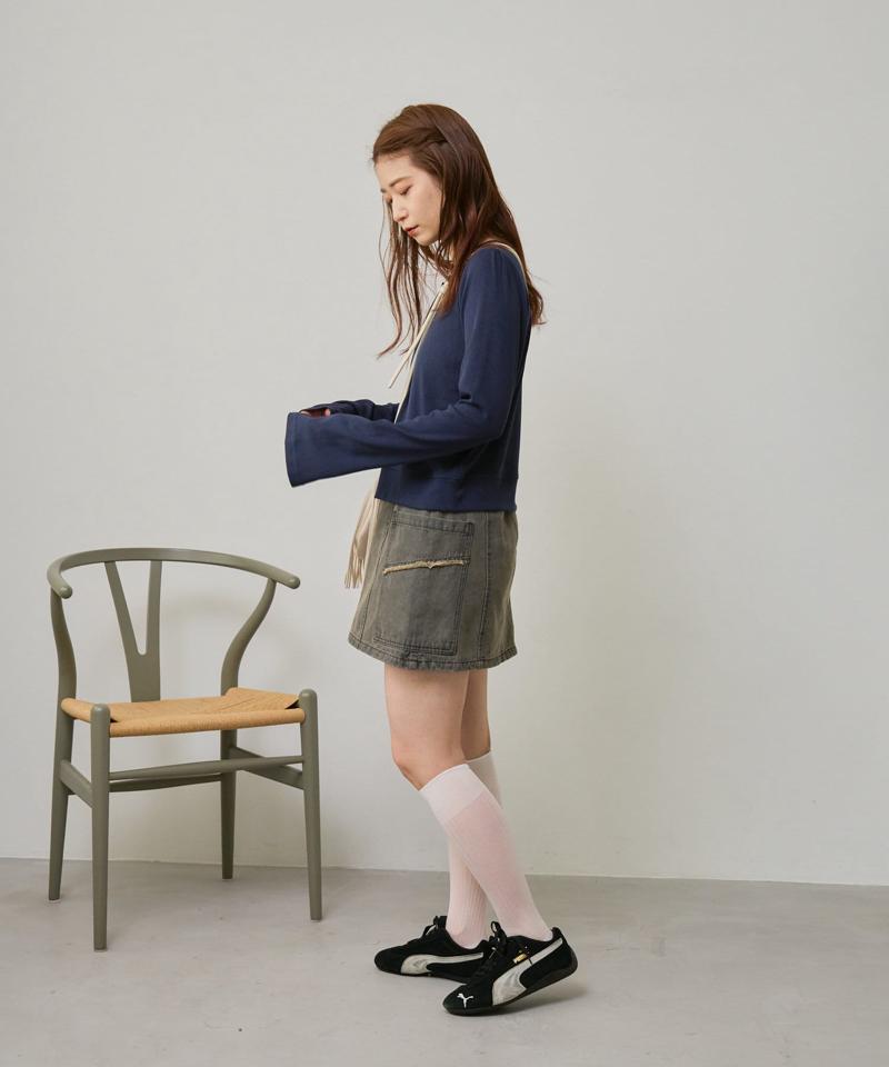 【新色追加/5色展開】ヘンリーリブプルオーバー