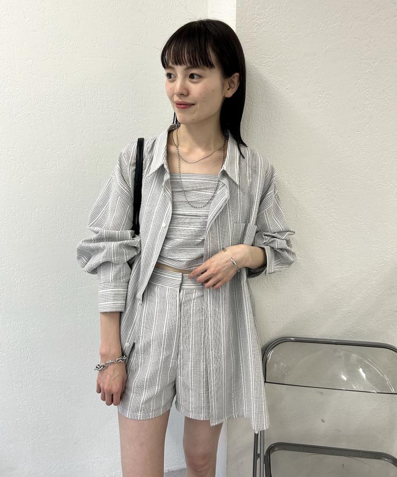 ストライプショートパンツ