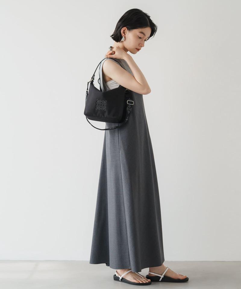 [320g/撥水性あり] 【名品】コーデュラナイロン2wayシンプルショルダーバッグ