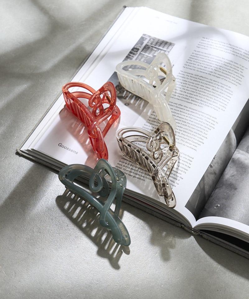 【人気の為再入荷/新色追加】ビッグハートクリップ