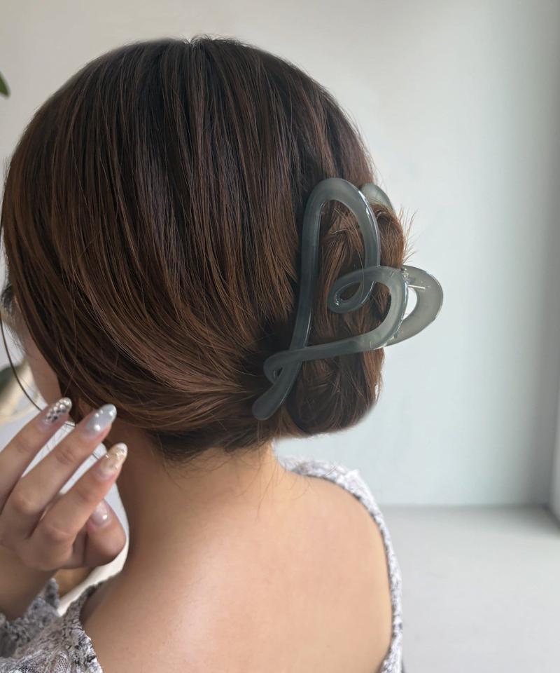 【人気の為再入荷/新色追加】ビッグハートクリップ