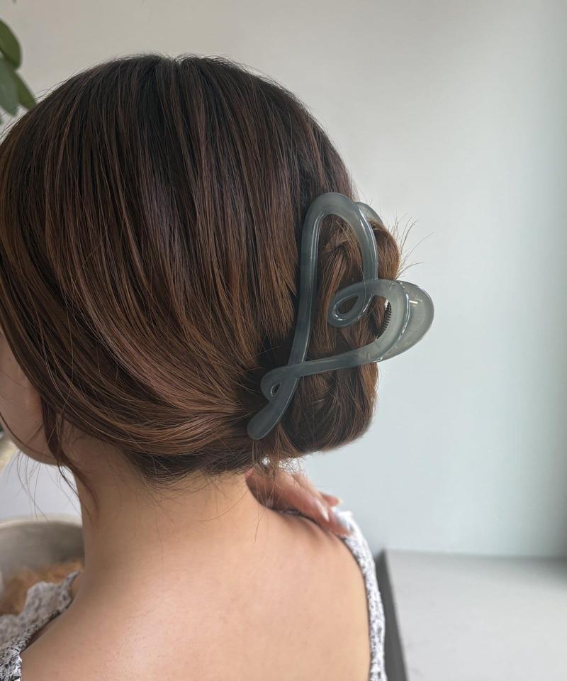 【人気の為再入荷/新色追加】ビッグハートクリップ