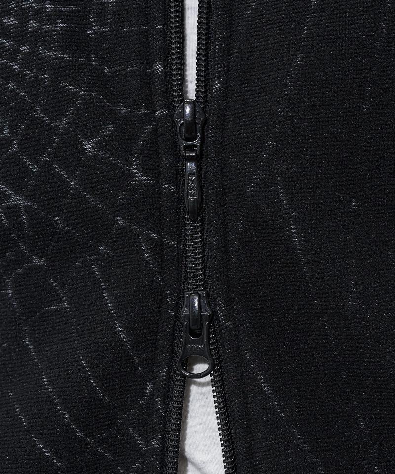 【NEEDLES/ニードルズ】RIB COLLAR TRACK JACKET - PILE JACQUARD/SPIDER WEB