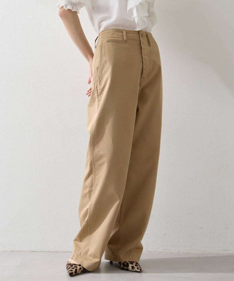 バイオ加工チノパンツ