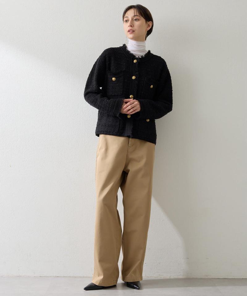 バイオ加工チノパンツ