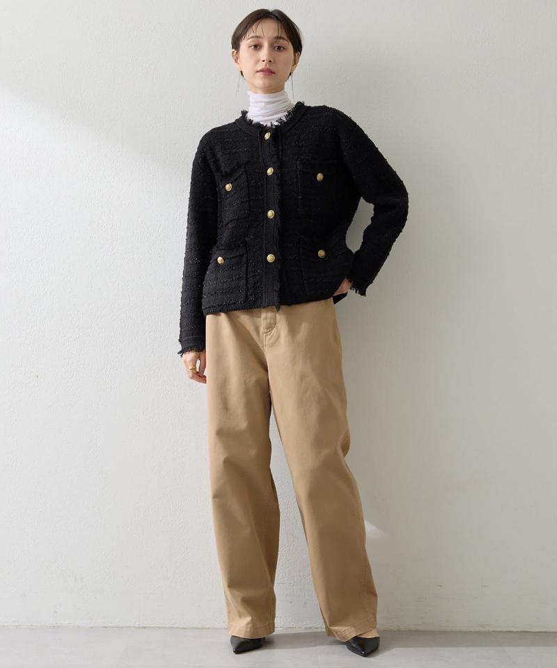 バイオ加工チノパンツ