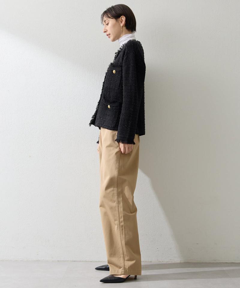 バイオ加工チノパンツ