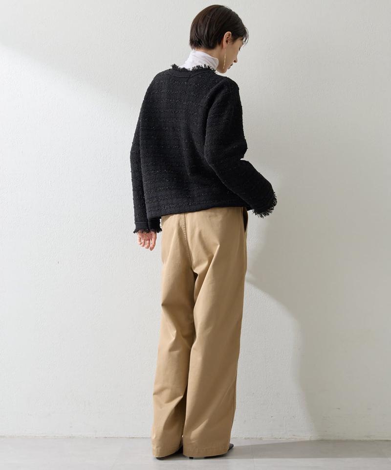バイオ加工チノパンツ