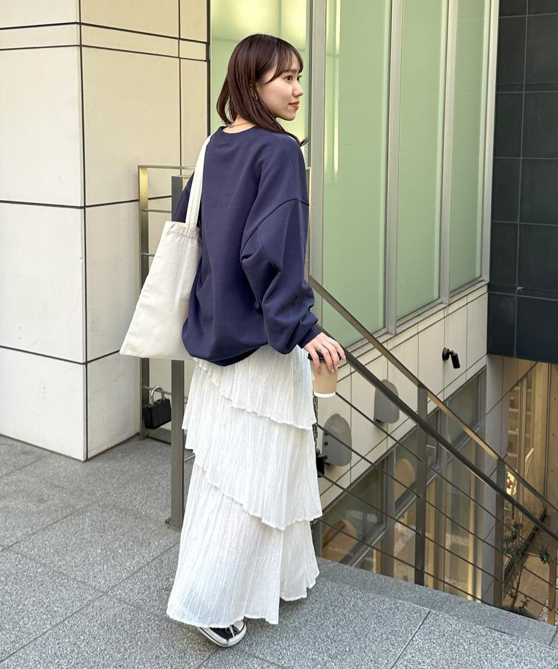 【WEB限定】オーバルロゴビッグスウェット