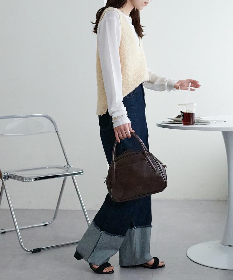 【WEB限定】リボンヤーンベスト