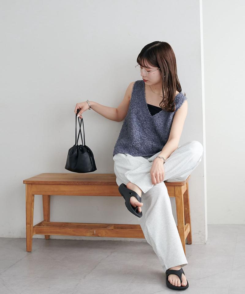 【WEB限定】リボンヤーンベスト