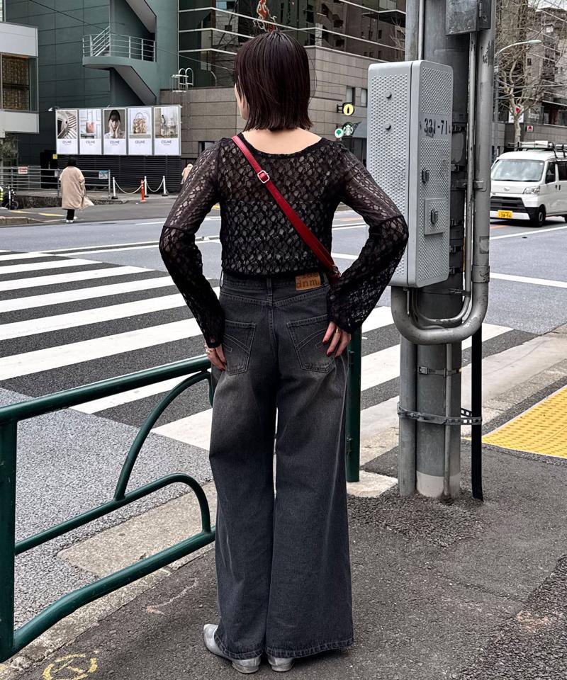 レースパネルシアートップス