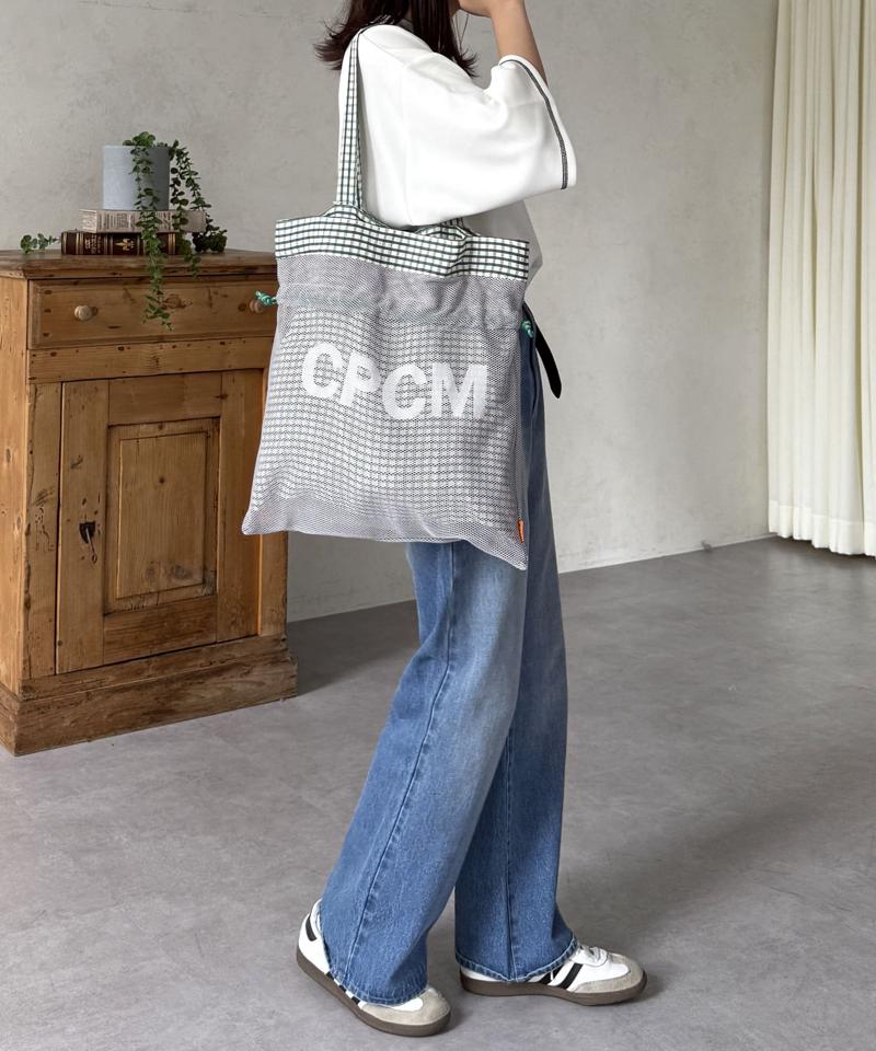 3WAYメッシュ巾着トート