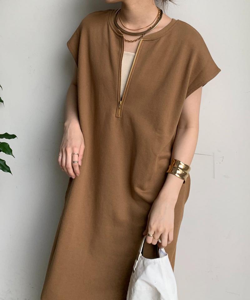 【SAKURA×こっち企画】前後2WAYジップワンピース