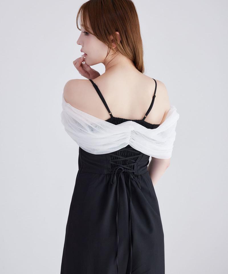 【Black collection】リボンロンパース
