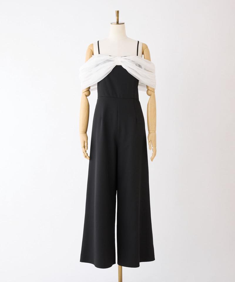 【Black collection】リボンロンパース