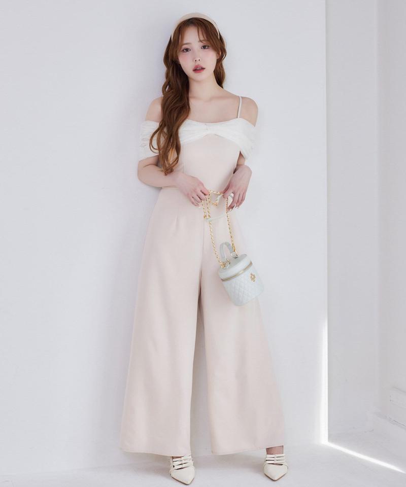【Black collection】リボンロンパース