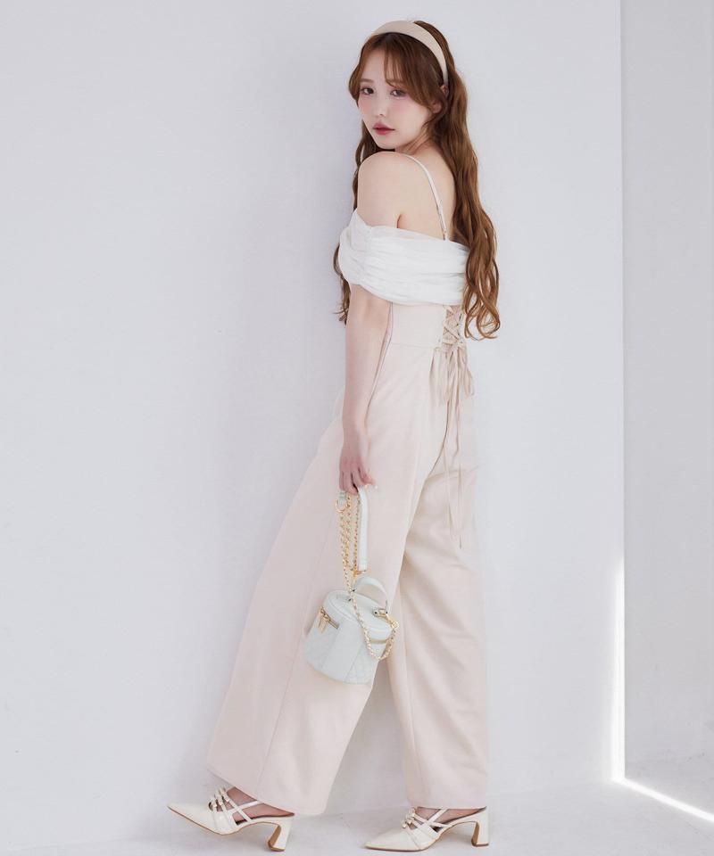 【Black collection】リボンロンパース