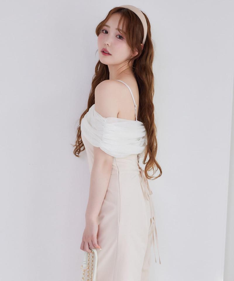 【Black collection】リボンロンパース