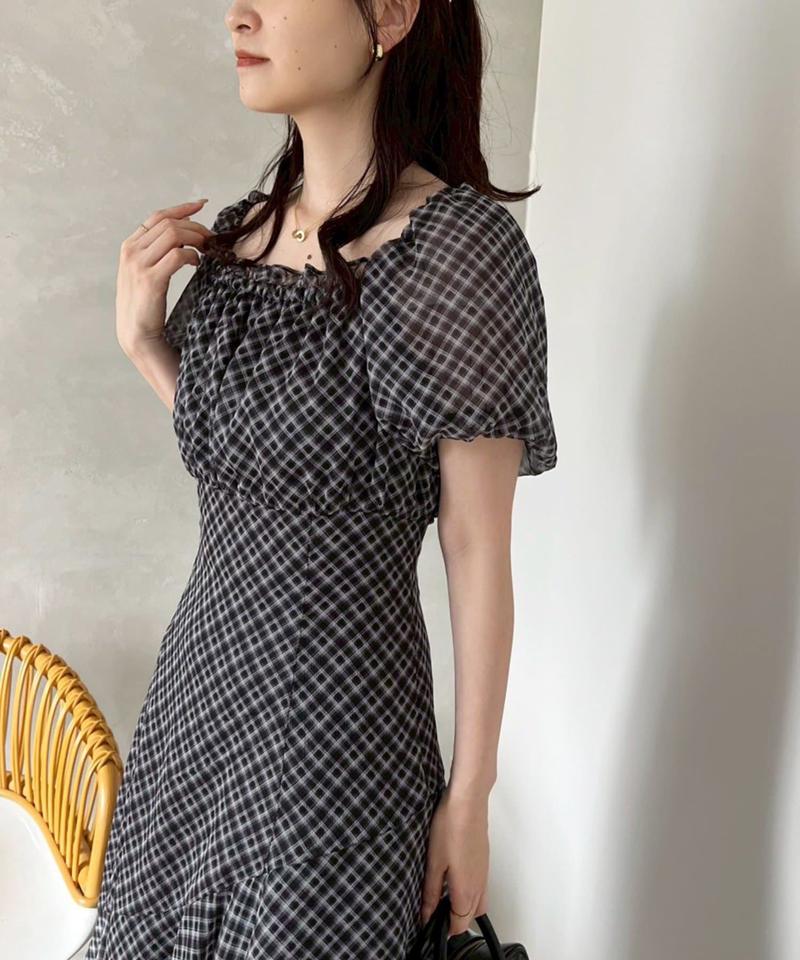 【Black collection】イレヘムティアードロングワンピース