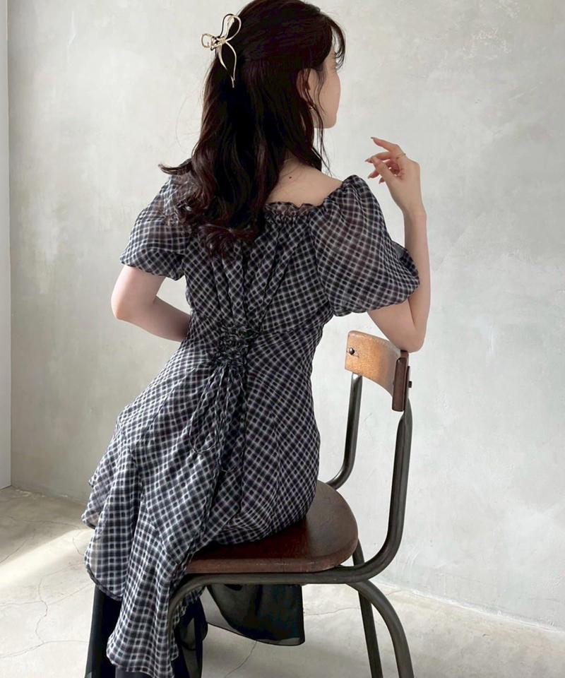 【Black collection】イレヘムティアードロングワンピース