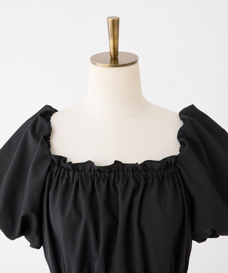 【Black collection】イレヘムティアードロングワンピース