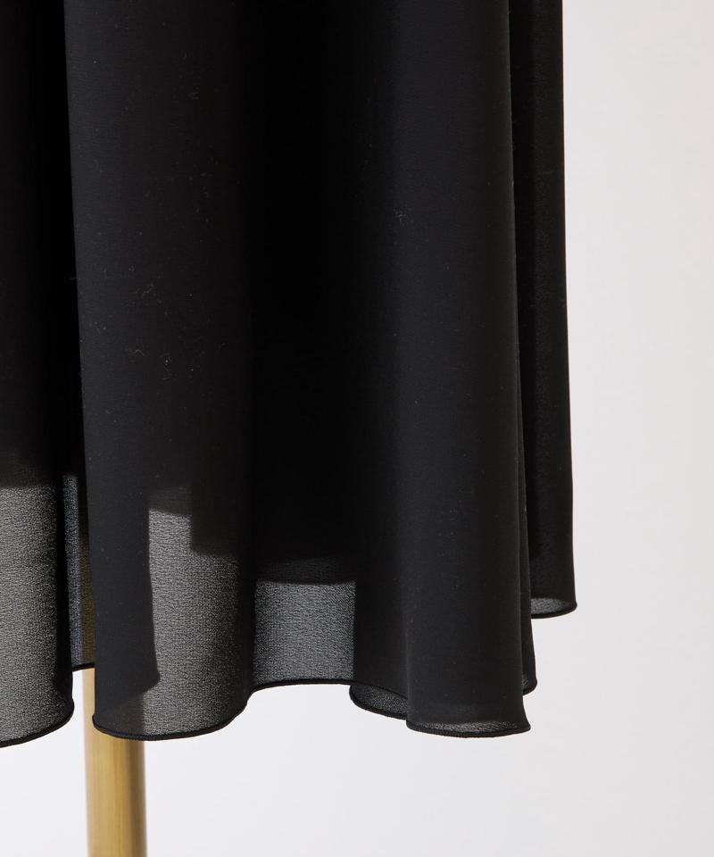 【Black collection】イレヘムティアードロングワンピース