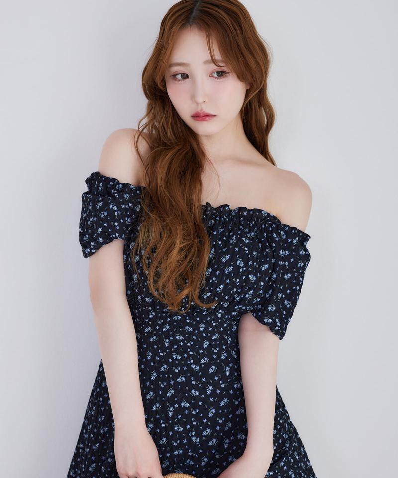 【Black collection】イレヘムティアードロングワンピース