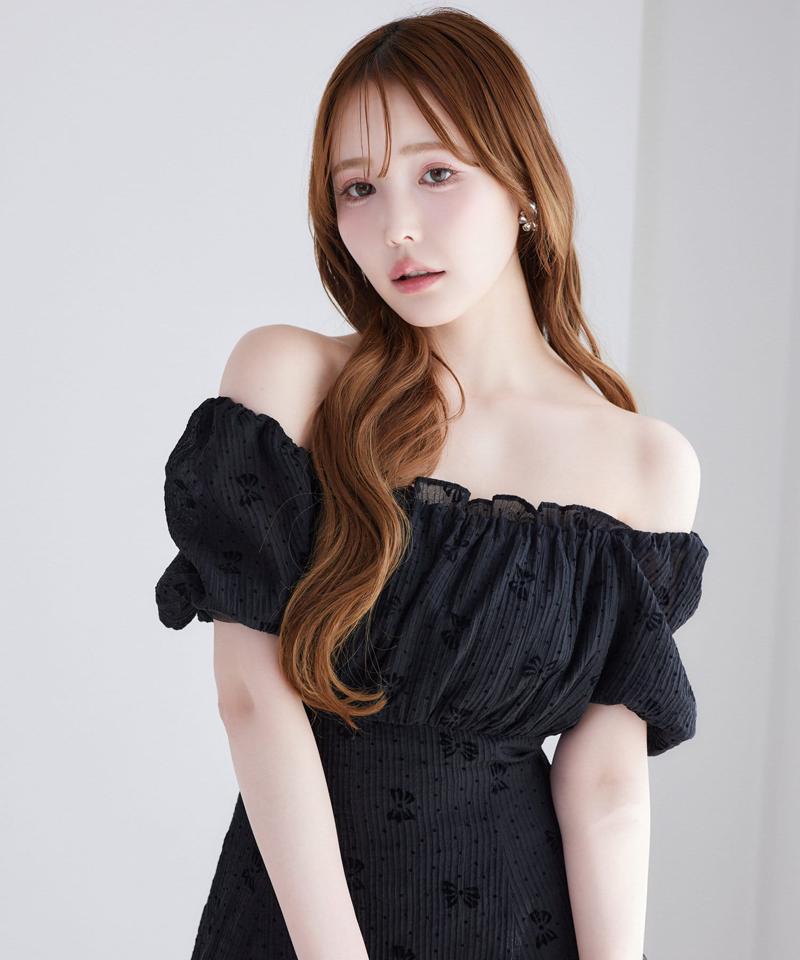 【Black collection】イレヘムティアードロングワンピース