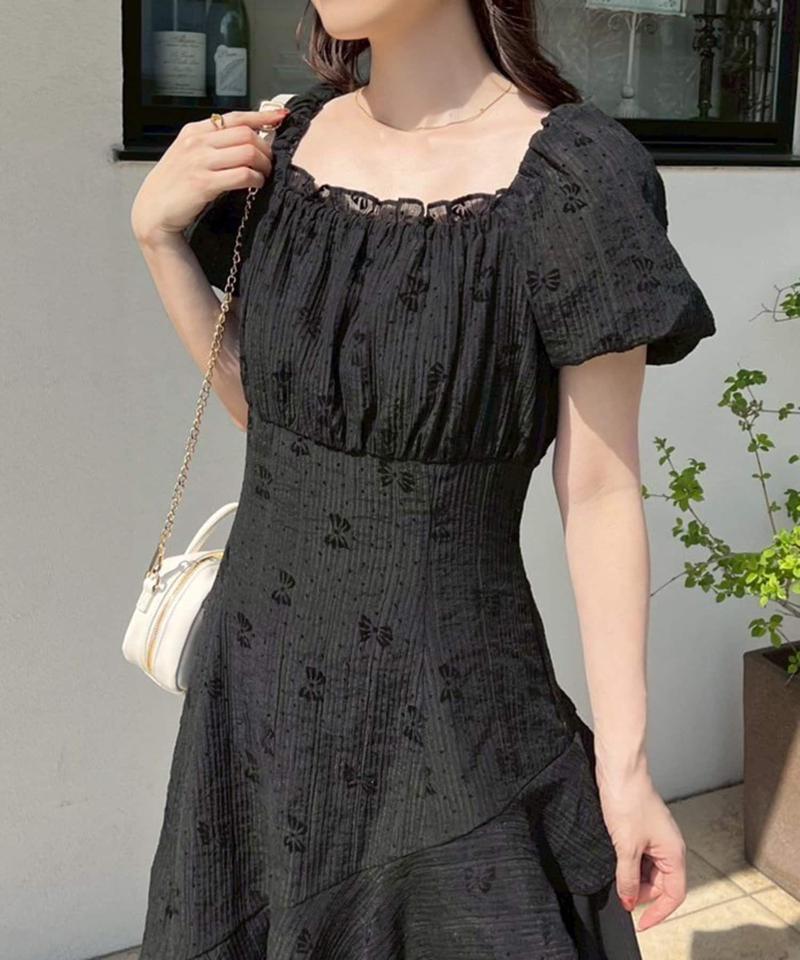 【Black collection】イレヘムティアードロングワンピース