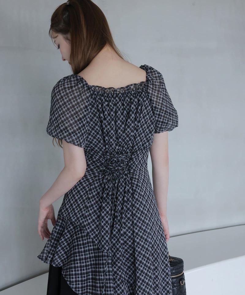 【Black collection】イレヘムティアードロングワンピース